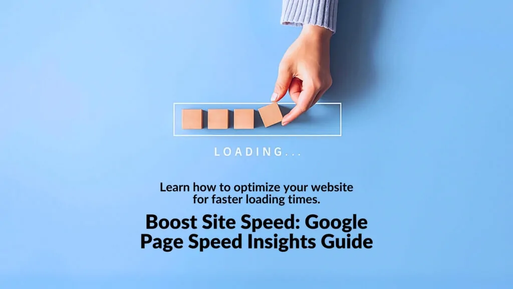 Boost Site Speed: Google Page Speed Insights Guide
